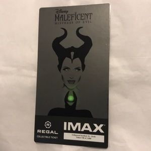 Disney Maleficent Mistress Evil Collectible Ticket